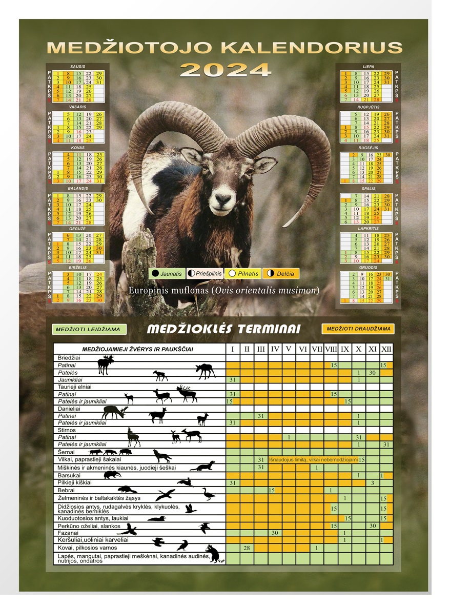 Medžioklės kalendorius
